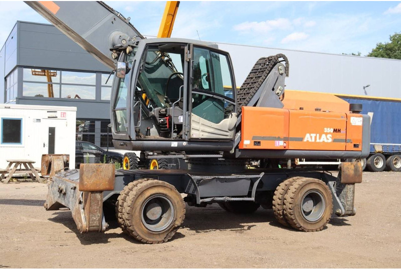 Pelle sur pneus Atlas 350MH: photos 13