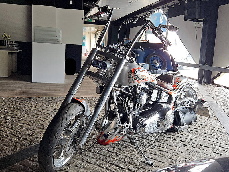 Harley-Davidson Chopper Custom - Motocyclette: photos 3 Harley-Davidson Chopper Custom - Motocyclette: photos 3