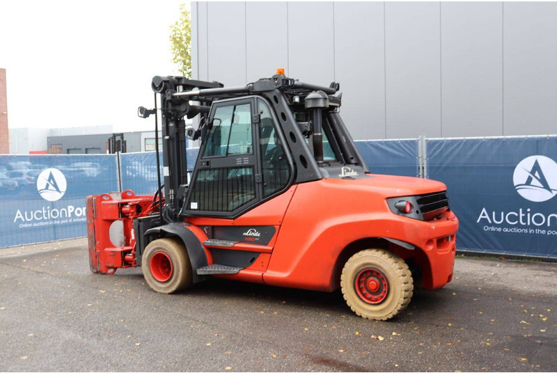 Linde H80D-03/1100 - Chariot élévateur diesel: photos 4 Linde H80D-03/1100 - Chariot élévateur diesel: photos 4