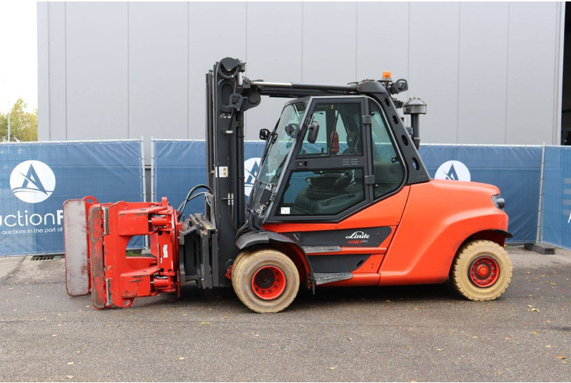 Linde H80D-03/1100 - Chariot élévateur diesel: photos 1 Linde H80D-03/1100 - Chariot élévateur diesel: photos 1