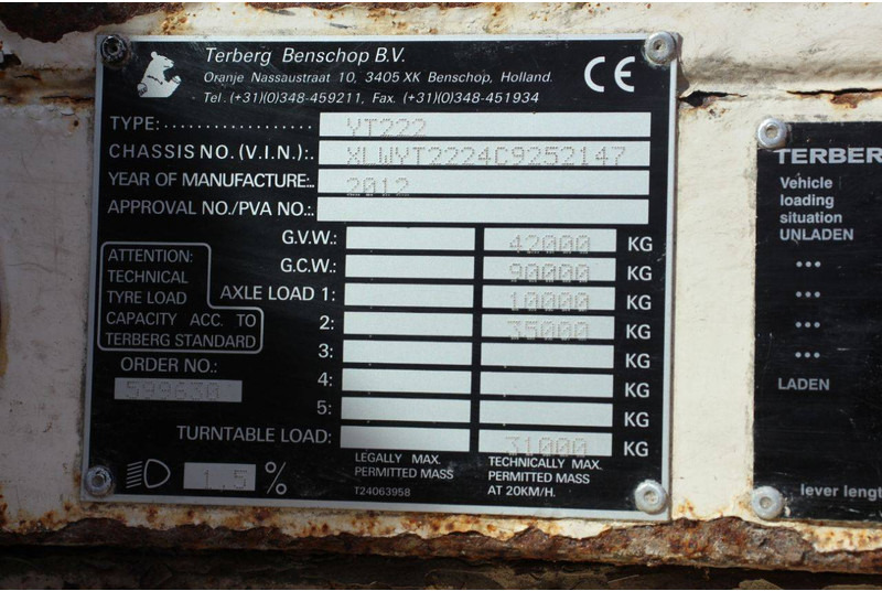 Tracteur portuaire Terberg YT222: photos 18