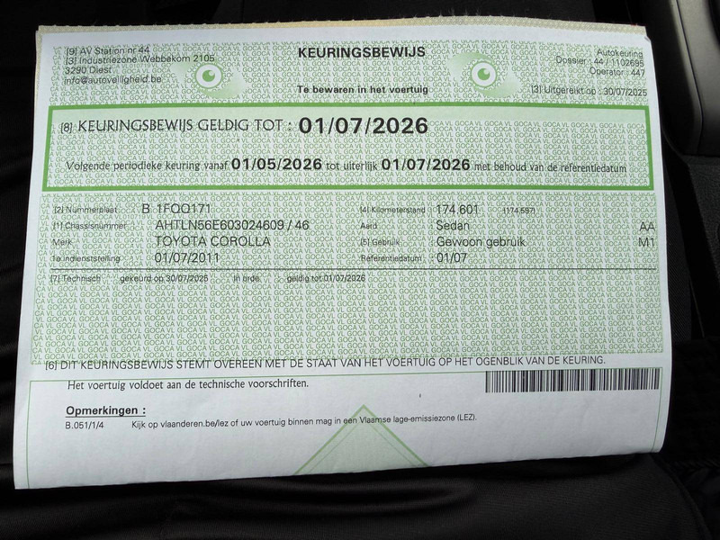 Berline Toyota Corolla 1.4 D: photos 18