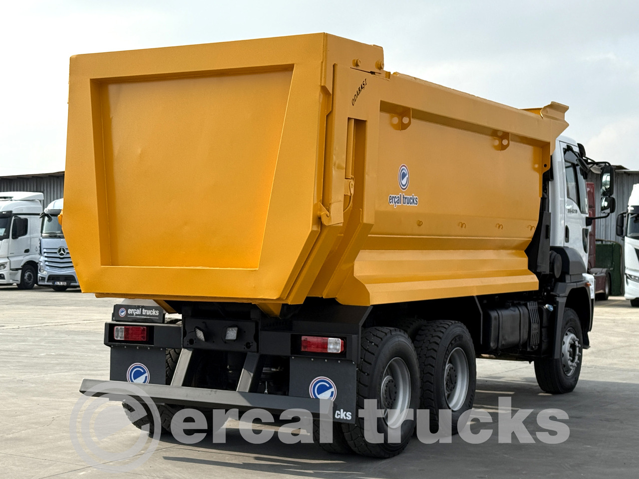 Camion benne FORD 2018  CARGO 3542 D /   MANUAL-AC -EURO6-6X4-HARDOX TIPPER: photos 8