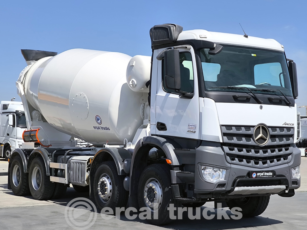 MERCEDES-BENZ 2021 AROCS 4142/AUTO-AC-EURO 6 - 8X4 - CONCRETE MIXER - Camion benne: photos 3 MERCEDES-BENZ 2021 AROCS 4142/AUTO-AC-EURO 6 - 8X4 - CONCRETE MIXER - Camion benne: photos 3