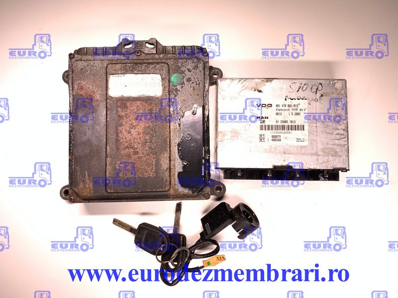 CALCULATOR KIT PORNIRE MAN TGA D28 510CP 0281001761 - Bloc de gestion pour Camion: photos 1 CALCULATOR KIT PORNIRE MAN TGA D28 510CP 0281001761 - Bloc de gestion pour Camion: photos 1