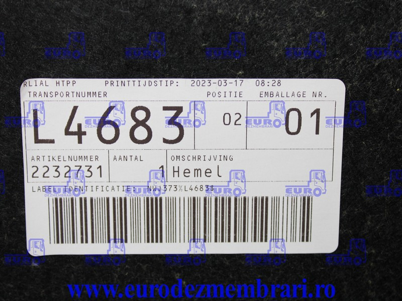 ELEMENT INTERIOR CABINA DAF XF XG 2232731 - Cabine et intérieur pour Camion: photos 4 ELEMENT INTERIOR CABINA DAF XF XG 2232731 - Cabine et intérieur pour Camion: photos 4