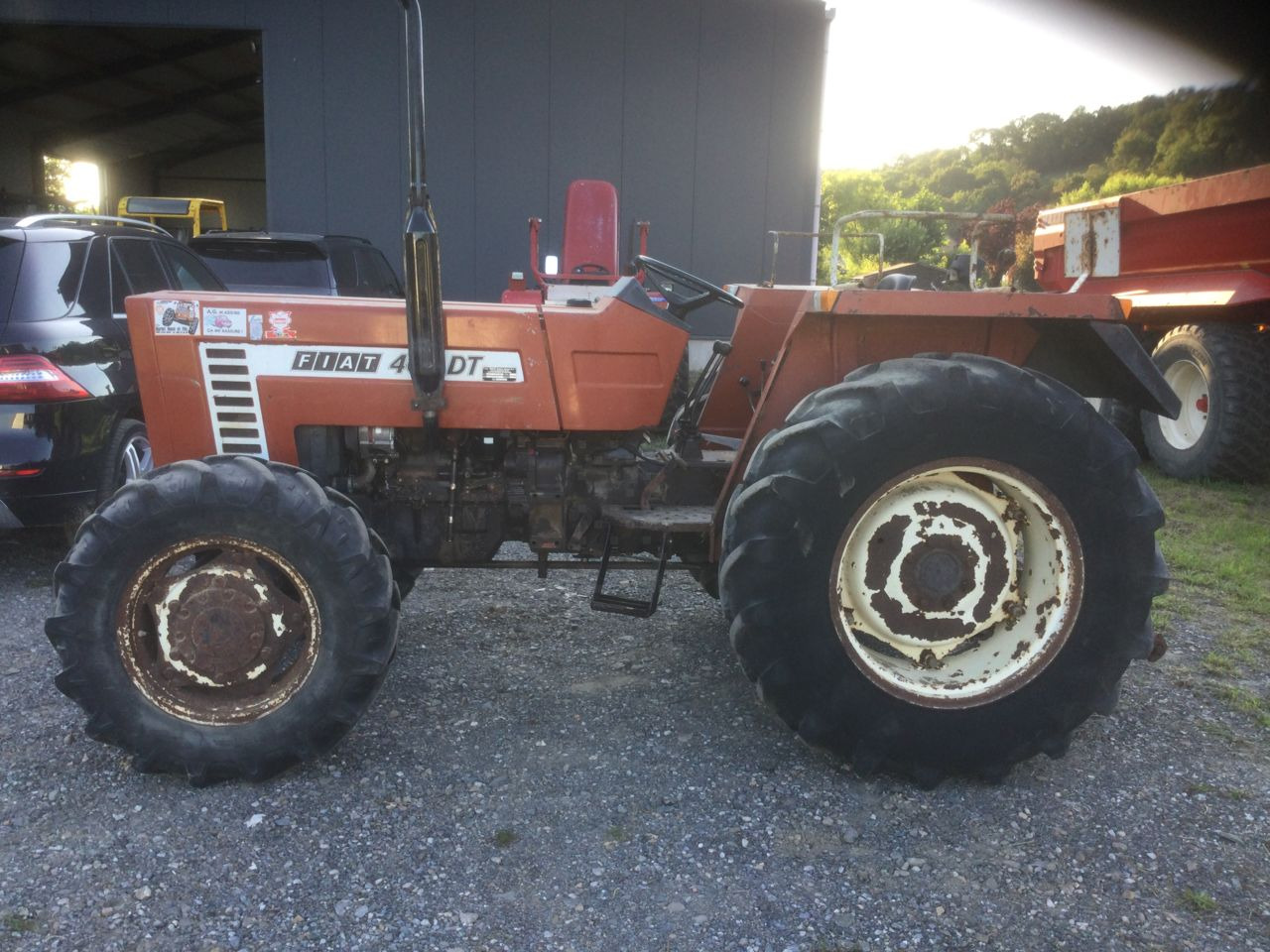 Fiat / Fiatagri 466 dt - Tracteur agricole: photos 1 Fiat / Fiatagri 466 dt - Tracteur agricole: photos 1