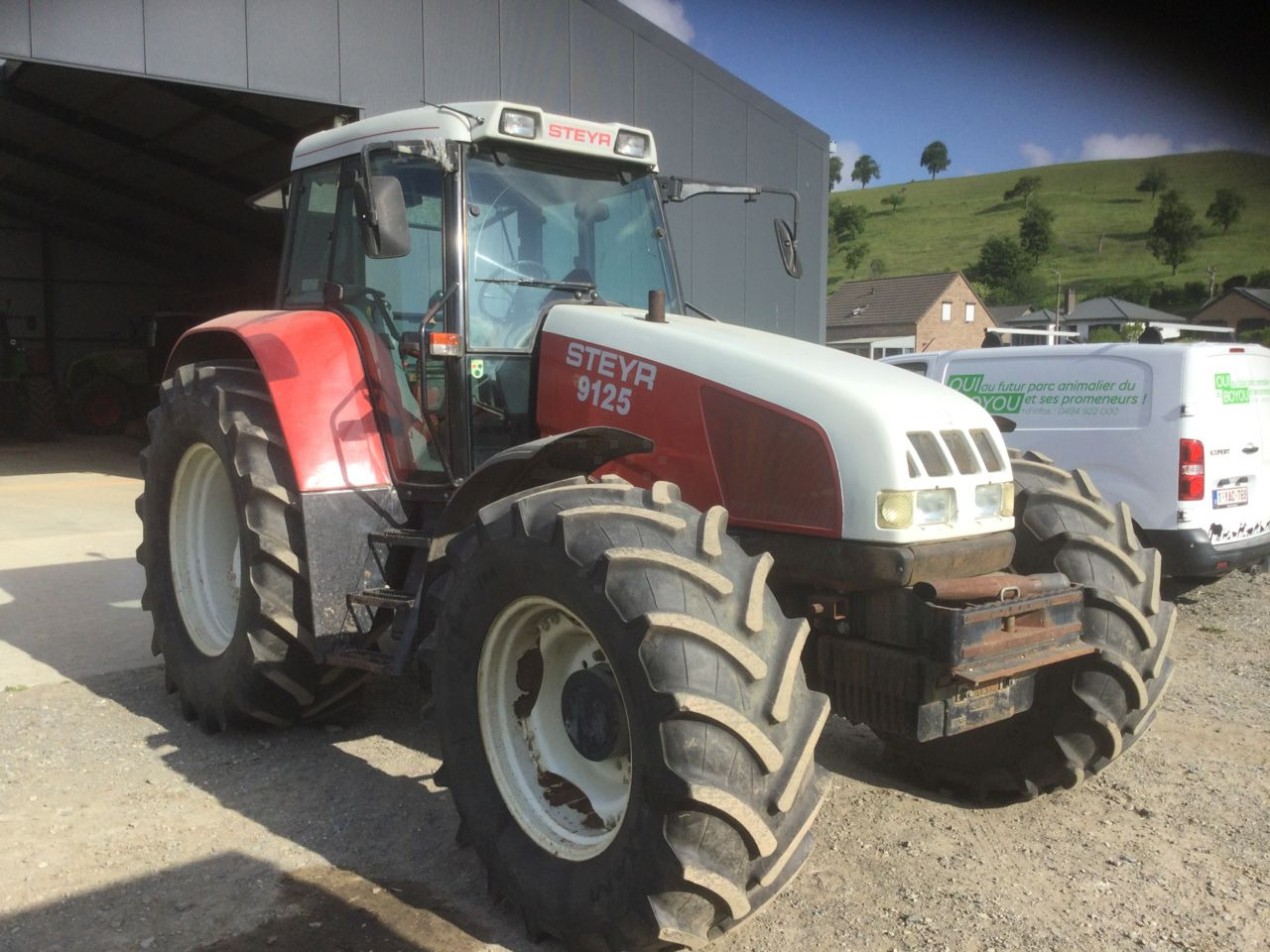 Steyr 9125 - Tracteur agricole: photos 2 Steyr 9125 - Tracteur agricole: photos 2