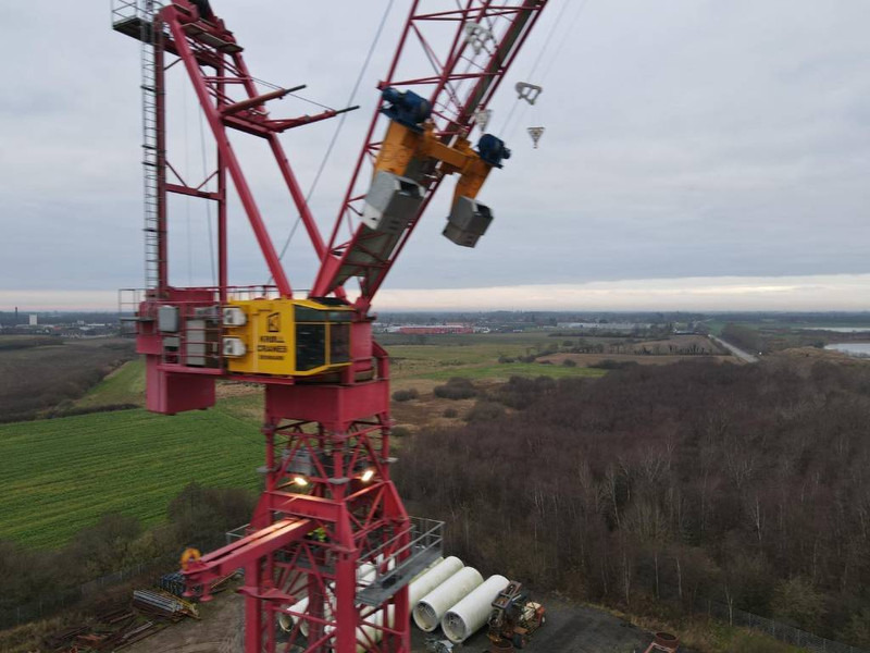 KROLL K1500L - Grue à tour: photos 2 KROLL K1500L - Grue à tour: photos 2