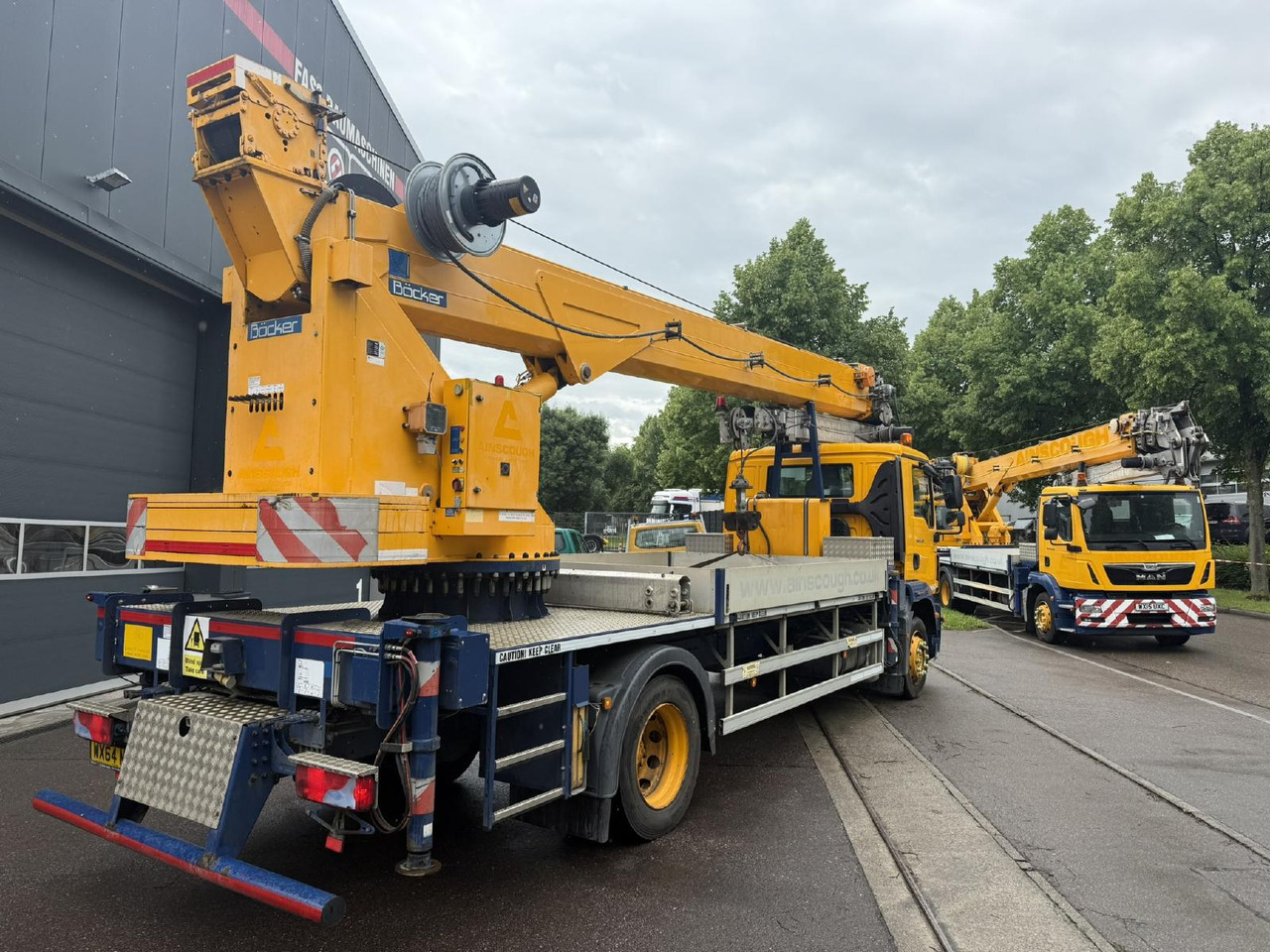 Grue mobile MAN Böcker AK 44 / 4000 auf MAN TGM 18.290 | Personenkorb: photos 6