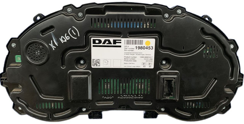 DAF XF 106 - Panel de instrumentos: photos 2 DAF XF 106 - Panel de instrumentos: photos 2