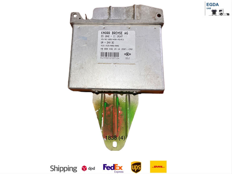 KNORR-BREMSE 412.415/006/006 0004461914 4S/4K ABS/ASR - Bloc de gestion: photos 1 KNORR-BREMSE 412.415/006/006 0004461914 4S/4K ABS/ASR - Bloc de gestion: photos 1