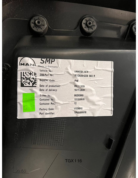 MAN - Pare-chocs: photos 3 MAN - Pare-chocs: photos 3