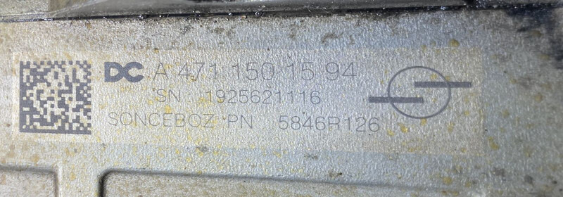 Mercedes-Benz ACTROS 6 11 - Bloc de gestion: photos 3 Mercedes-Benz ACTROS 6 11 - Bloc de gestion: photos 3