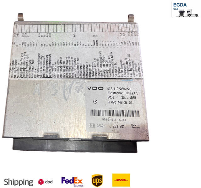 Mercedes-Benz VDO A0004463802 - Bloc de gestion: photos 1 Mercedes-Benz VDO A0004463802 - Bloc de gestion: photos 1