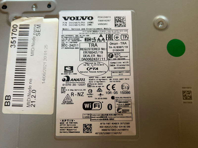 Volvo - Pièces de rechange: photos 4 Volvo - Pièces de rechange: photos 4