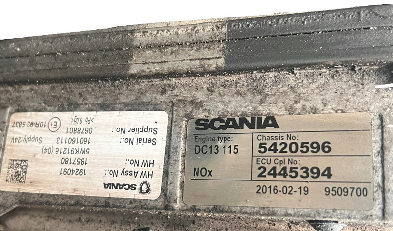 Scania DC13 115 EURO 6 engine control - Bloc de gestion: photos 5 Scania DC13 115 EURO 6 engine control - Bloc de gestion: photos 5