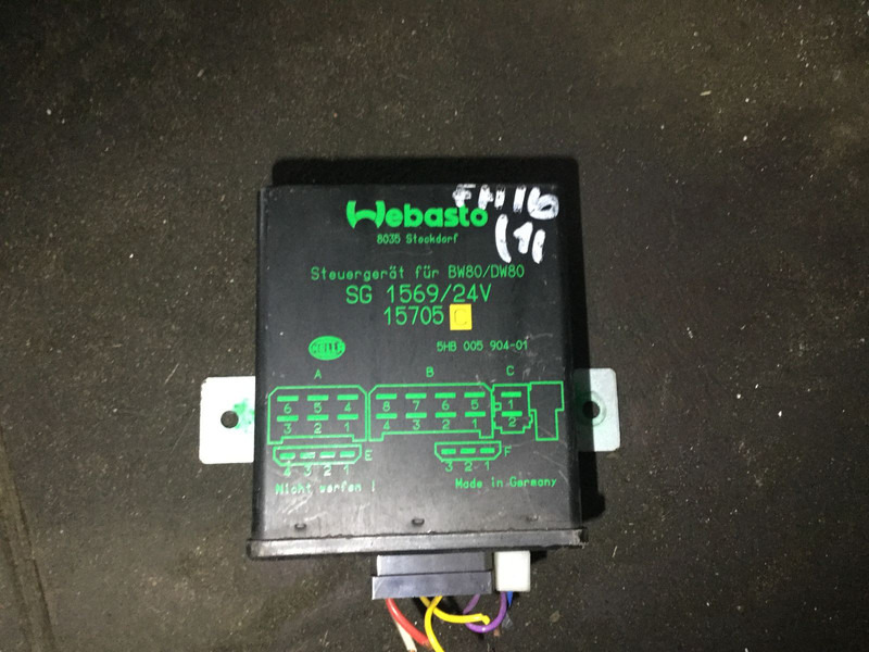 Webasto SG 1569/24V 15705 - Bloc de gestion: photos 1 Webasto SG 1569/24V 15705 - Bloc de gestion: photos 1