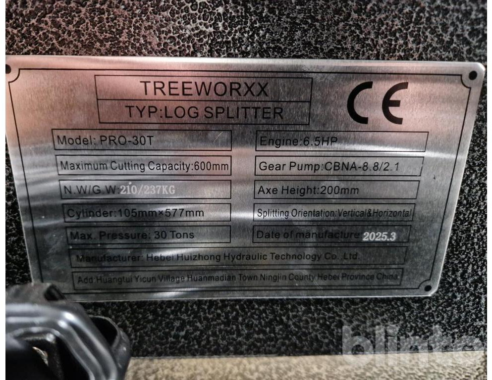 TREEWORXX PRO-30T (ungebraucht, Bj. 2025) - Autre matériel: photos 5 TREEWORXX PRO-30T (ungebraucht, Bj. 2025) - Autre matériel: photos 5