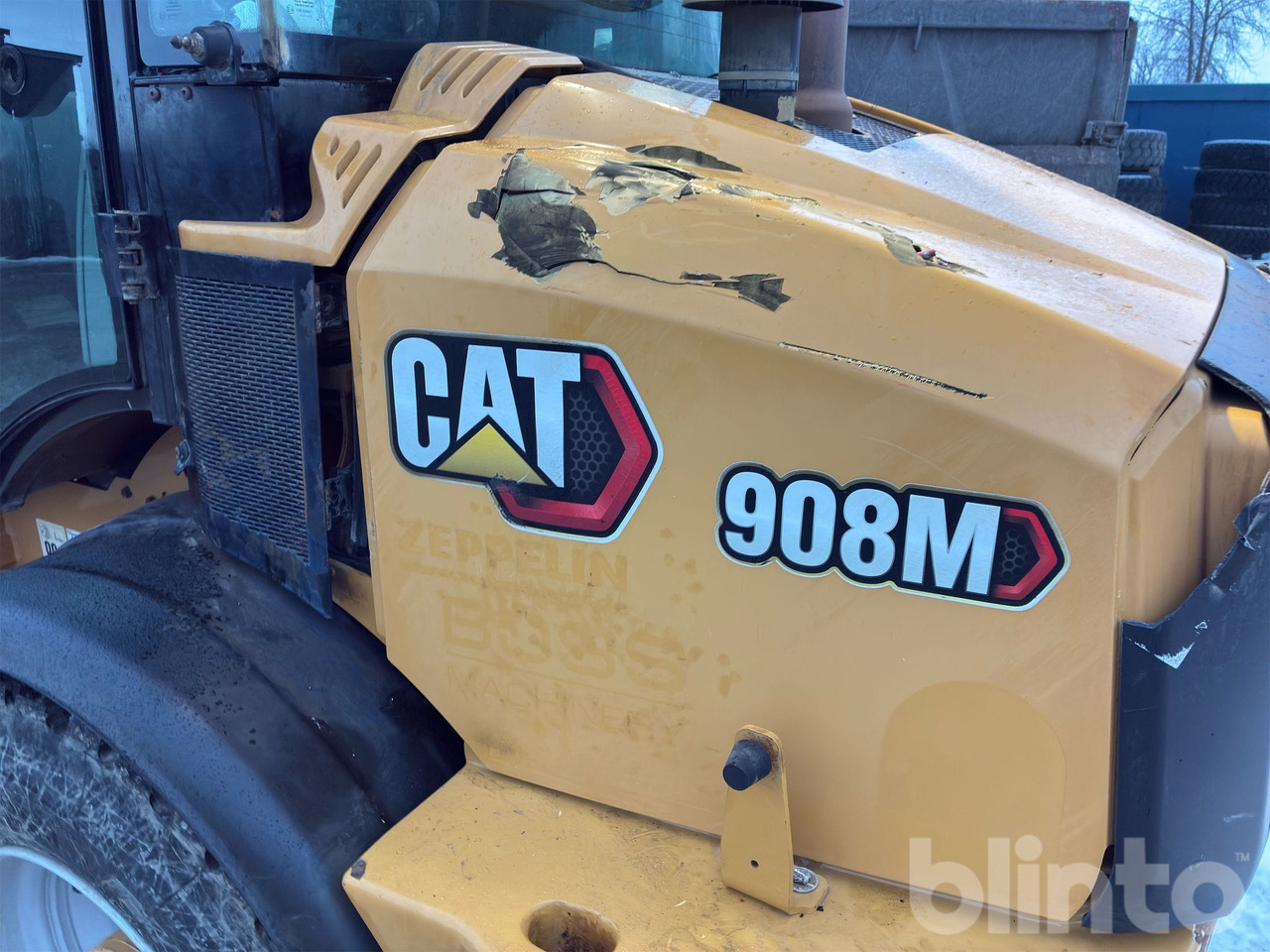 Chargeuse sur pneus CAT 908M: photos 38 Chargeuse sur pneus CAT 908M: photos 38