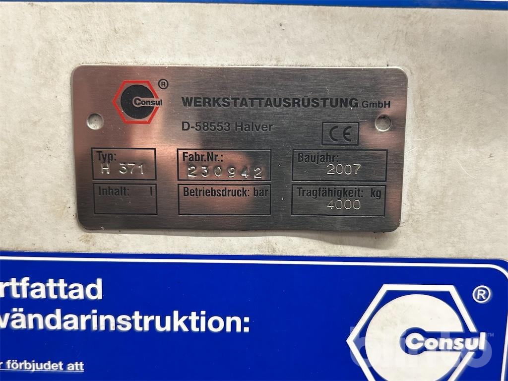 Consul H 371 - Équipement de garage: photos 5 Consul H 371 - Équipement de garage: photos 5