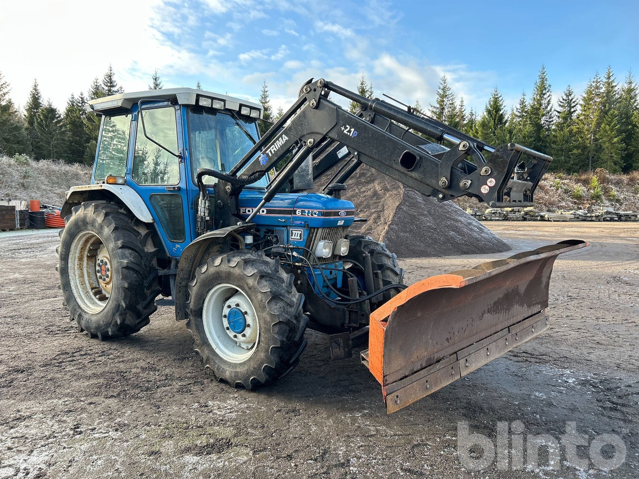 FORD 6410 4WD - Tracteur agricole: photos 1 FORD 6410 4WD - Tracteur agricole: photos 1