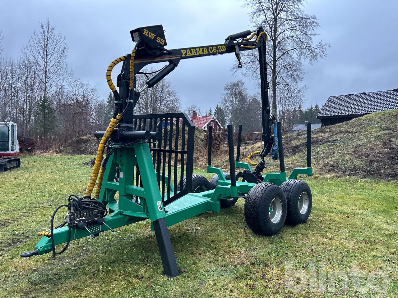 Farma - Remorque forestière: photos 2 Farma - Remorque forestière: photos 2