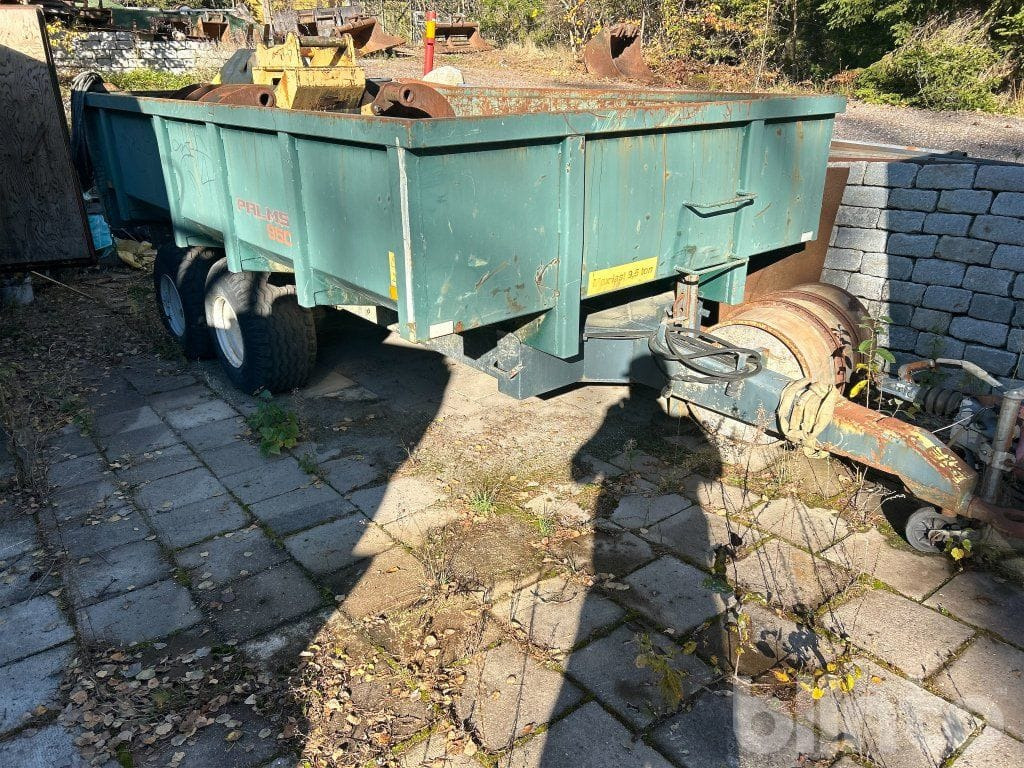 Palms 950 - Remorque benne: photos 2 Palms 950 - Remorque benne: photos 2