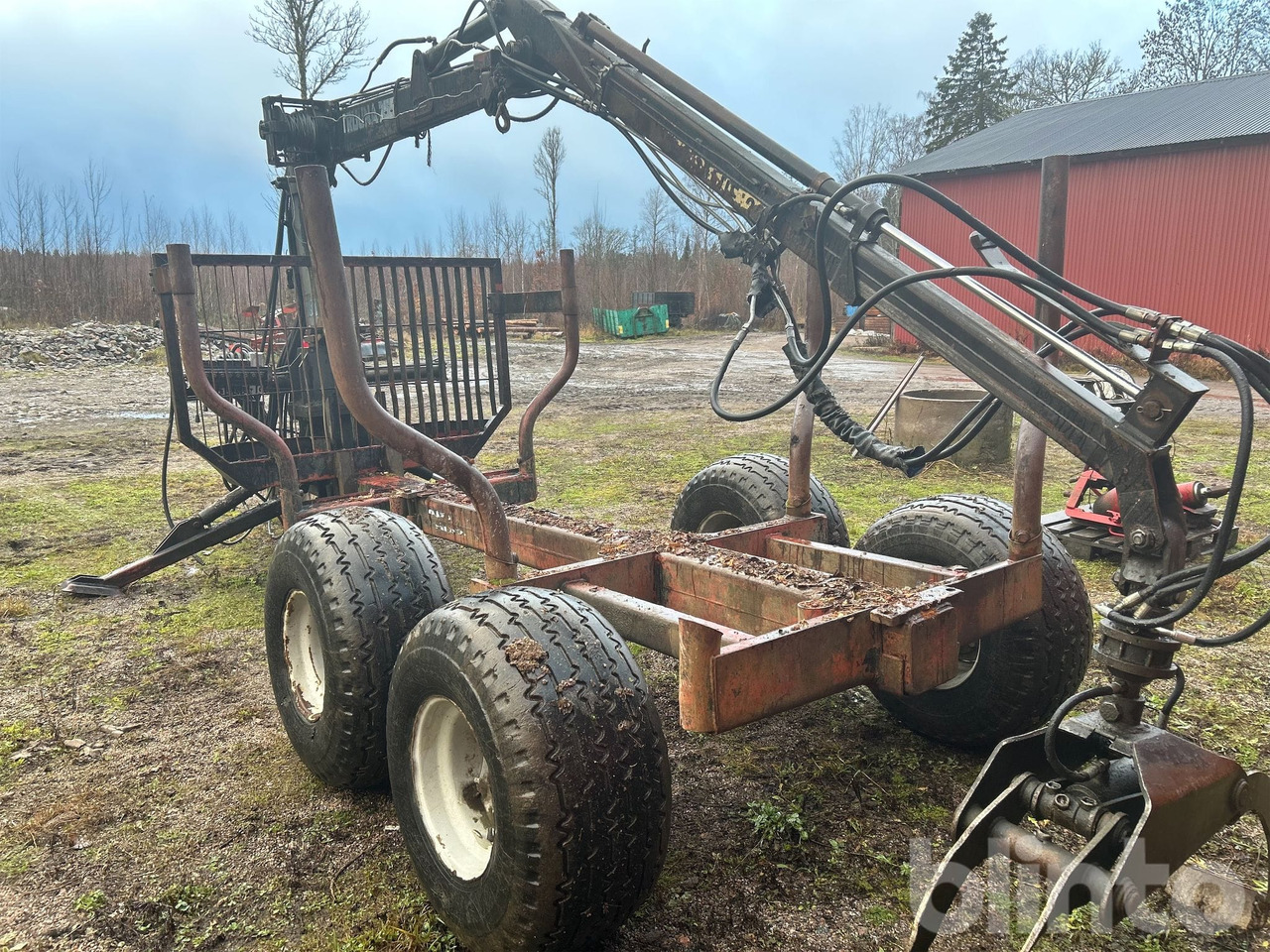 Patruuna 7000 - Remorque forestière: photos 5 Patruuna 7000 - Remorque forestière: photos 5