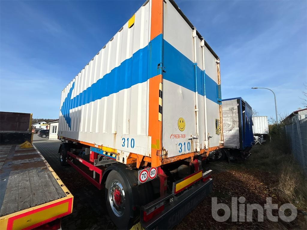 Schwarzmüller AZ (2014) - Remorque porte-conteneur/ Caisse mobile: photos 2 Schwarzmüller AZ (2014) - Remorque porte-conteneur/ Caisse mobile: photos 2