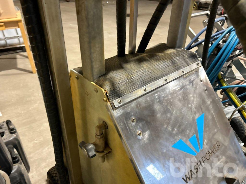 Machine de nettoyage Washpower Pro Cleanerx100 Batterimodell: photos 10 Machine de nettoyage Washpower Pro Cleanerx100 Batterimodell: photos 10