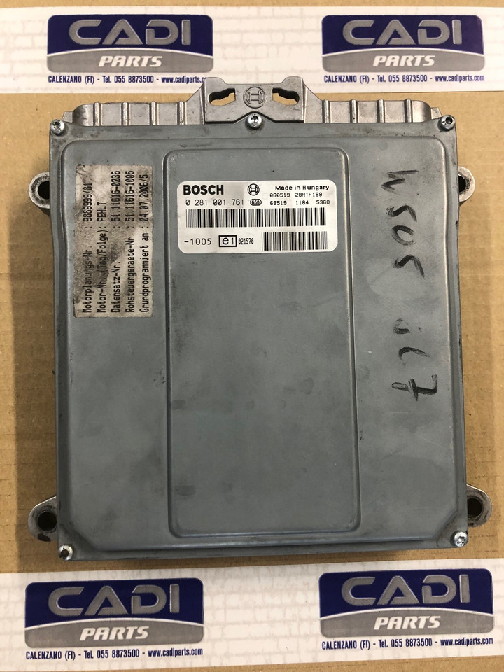 CENTRALINA EDC - RIF. BOSCH 0281001761 - RIF. MAN 51116167177 - Bloc de gestion: photos 1 CENTRALINA EDC - RIF. BOSCH 0281001761 - RIF. MAN 51116167177 - Bloc de gestion: photos 1
