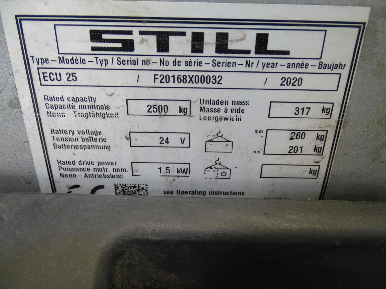 Still ECU25/980MM - Transpalette: photos 5 Still ECU25/980MM - Transpalette: photos 5