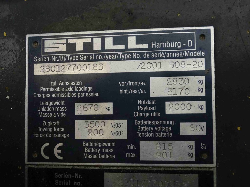 Still R08-20 - Chariot tracteur: photos 5 Still R08-20 - Chariot tracteur: photos 5