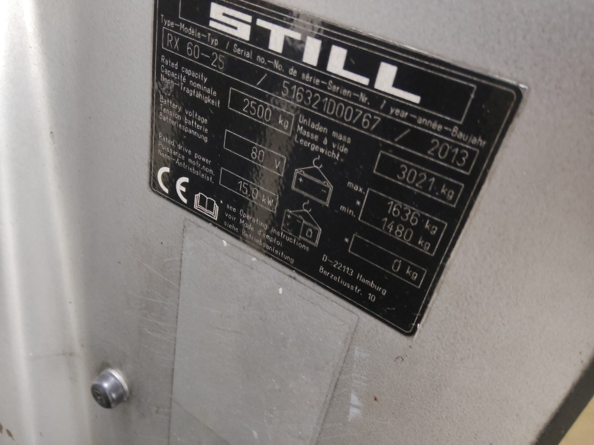 Chariot élévateur électrique Still RX60-25: photos 9