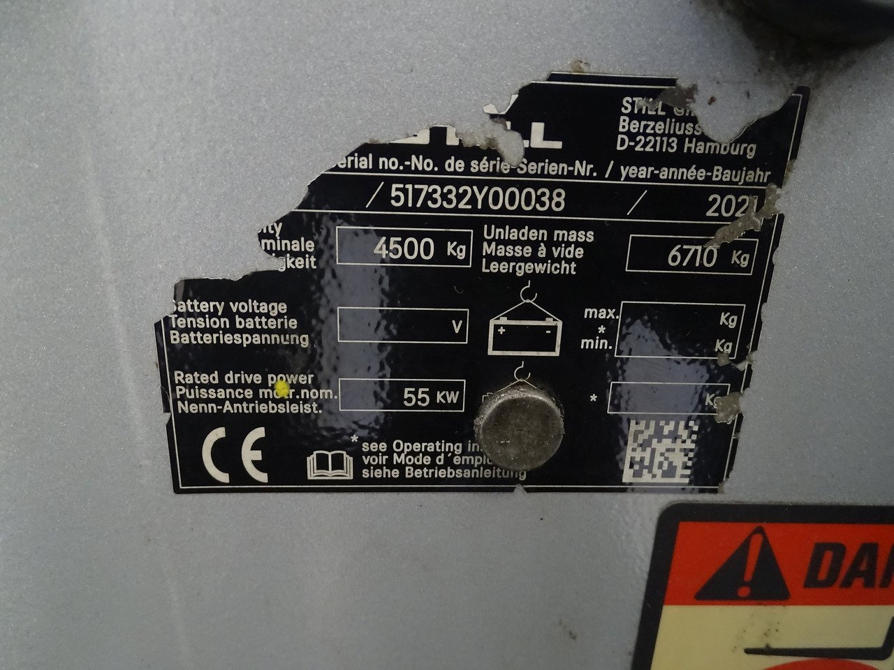 Still RX70-45 - Chariot élévateur diesel: photos 5 Still RX70-45 - Chariot élévateur diesel: photos 5