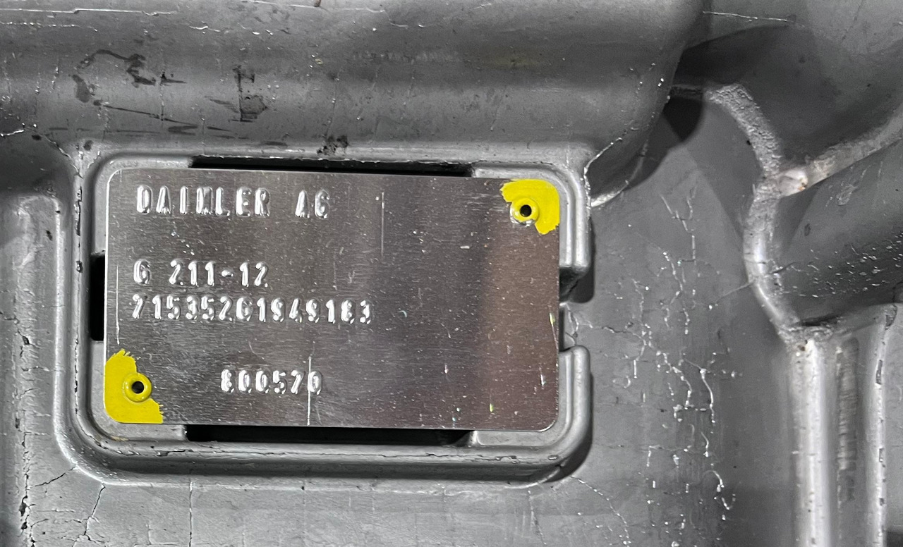 Transmission MERCEDES-BENZ Actros Transmission A960 261 0801 - G211-12: photos 6