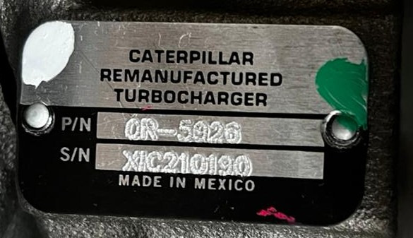 CATERPILLAR Turbo Core 0R-5926 CAT 3406 CAT 3412 - Pièces de rechange: photos 5 CATERPILLAR Turbo Core 0R-5926 CAT 3406 CAT 3412 - Pièces de rechange: photos 5