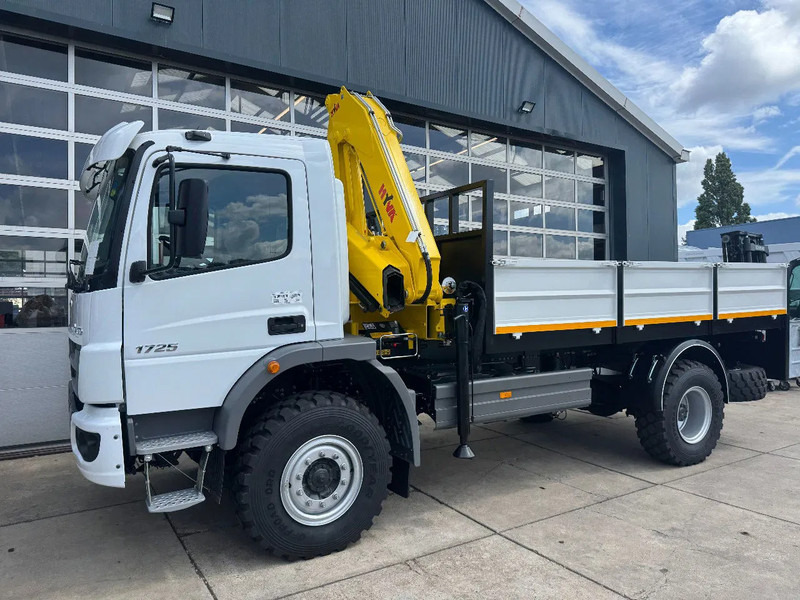 Mercedes-Benz Atego Atego 1725 4x4 Flatbed with Hyva HB120 Crane - Camion grue: photos 4 Mercedes-Benz Atego Atego 1725 4x4 Flatbed with Hyva HB120 Crane - Camion grue: photos 4