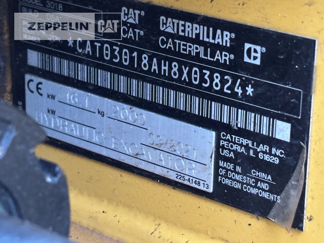 Cat 301.8-05A - Mini pelle: photos 2 Cat 301.8-05A - Mini pelle: photos 2