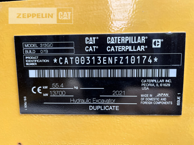 Cat 313GC - Pelle sur chenille: photos 2 Cat 313GC - Pelle sur chenille: photos 2