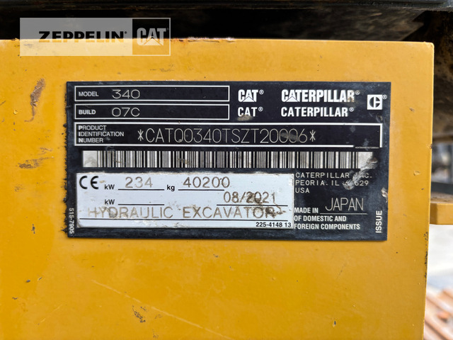 Cat 340-07A - Pelle sur chenille: photos 2 Cat 340-07A - Pelle sur chenille: photos 2