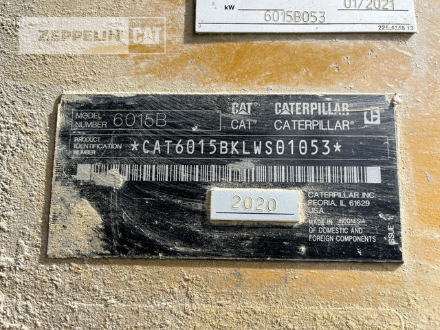 Cat 6015B - Pelle sur chenille: photos 2 Cat 6015B - Pelle sur chenille: photos 2