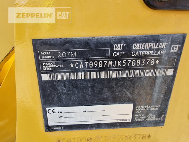Cat 907M - Chargeuse sur pneus: photos 2 Cat 907M - Chargeuse sur pneus: photos 2