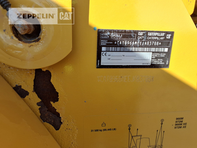 Cat 966M - Chargeuse sur pneus: photos 2 Cat 966M - Chargeuse sur pneus: photos 2