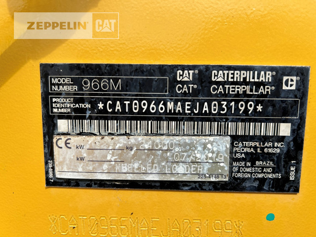 Chargeuse sur pneus Cat 966M: photos 50