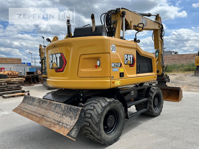 Cat M315F - Pelle sur pneus: photos 4 Cat M315F - Pelle sur pneus: photos 4