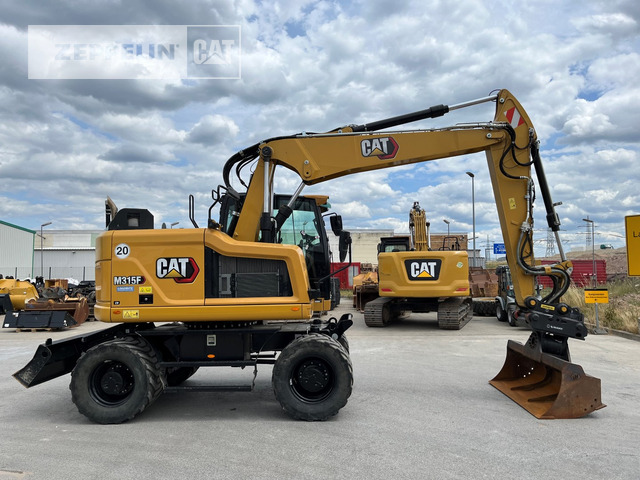 Cat M315F - Pelle sur pneus: photos 5 Cat M315F - Pelle sur pneus: photos 5