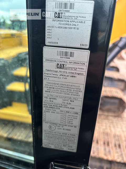 Pelle de manutention Cat MH3022-06C: photos 8