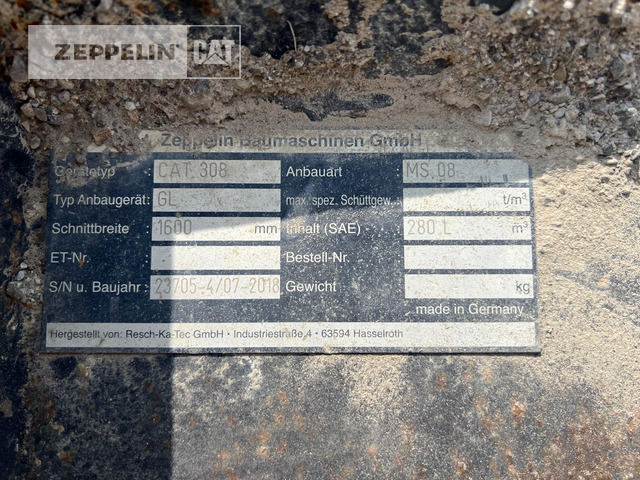 HENLE GL1600mm MS08 - Godet pour pelle: photos 3 HENLE GL1600mm MS08 - Godet pour pelle: photos 3